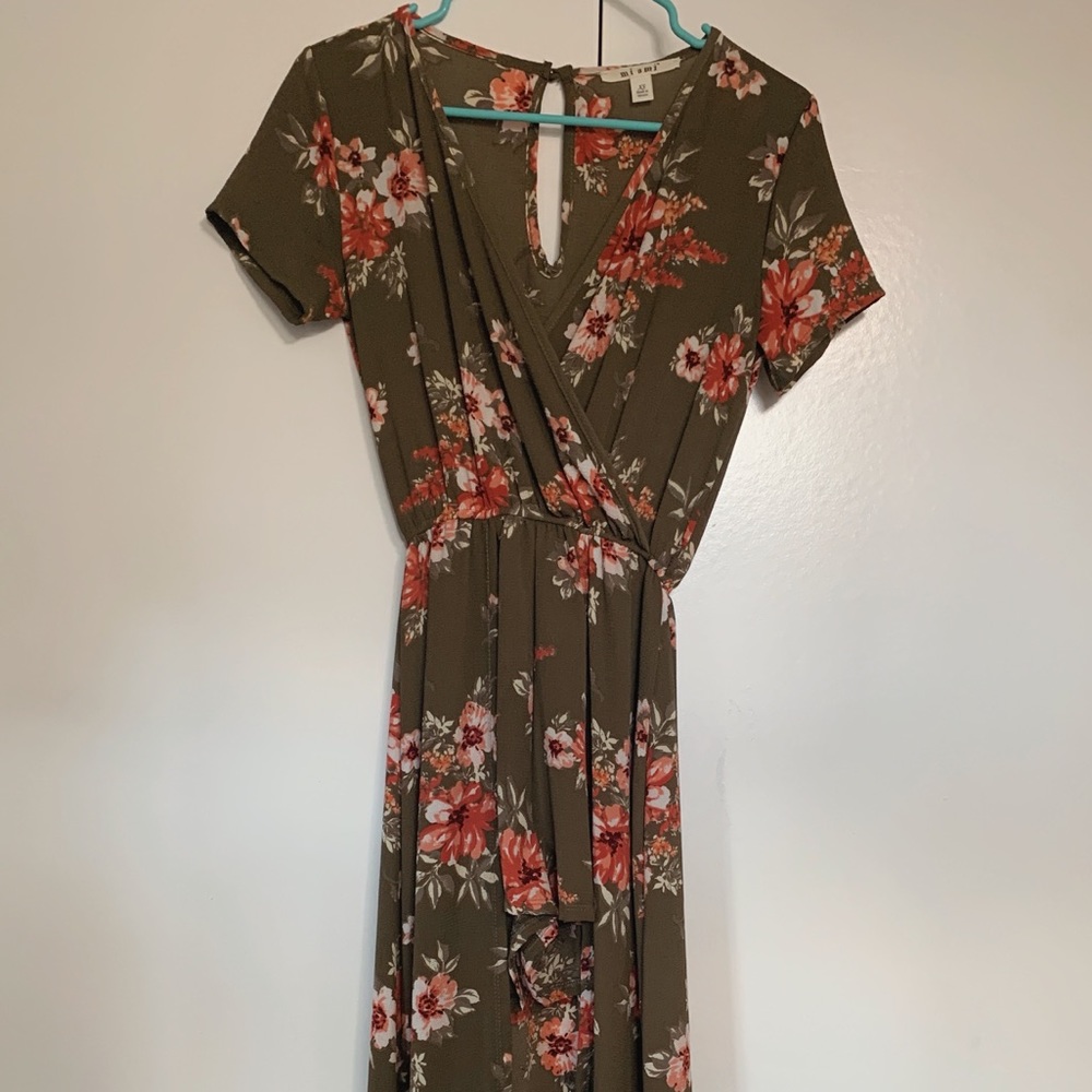 High Low Romper with Shorts